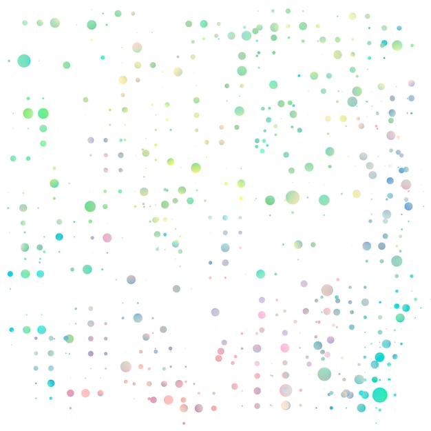 Conjunto de puntos de acuarela de colores vectoriales círculo pintado a mano de arte de acuarela colorido