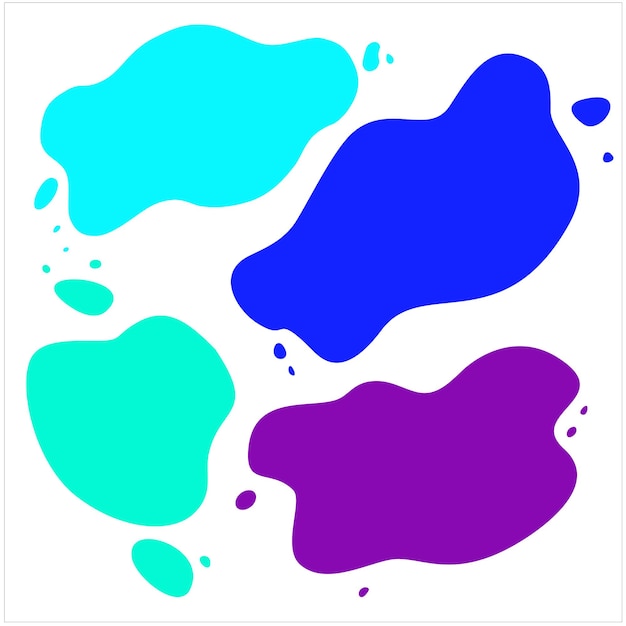 Conjunto de puntos de neón vectoriales Fondo para texto Imagen aislada Para tarjeta de banner