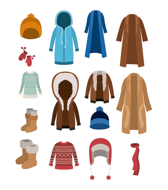 Conjunto de ropa de invierno