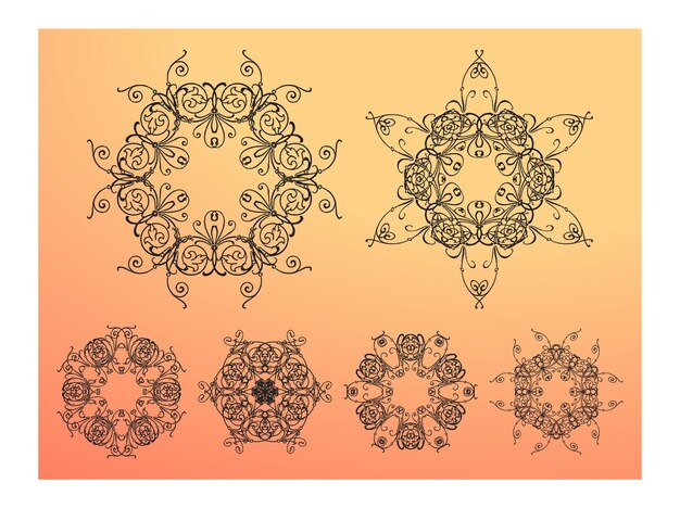 Un conjunto de seis diseños para un libro llamado "el libro" de david o'brien.