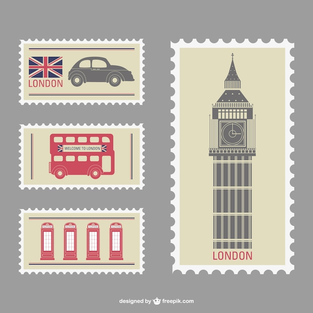 Conjunto de sellos de Londres
