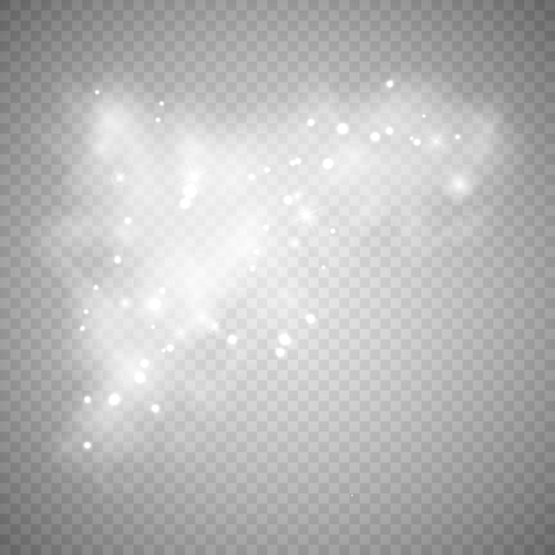 Conjunto de senderos de condensación vectorial Humo