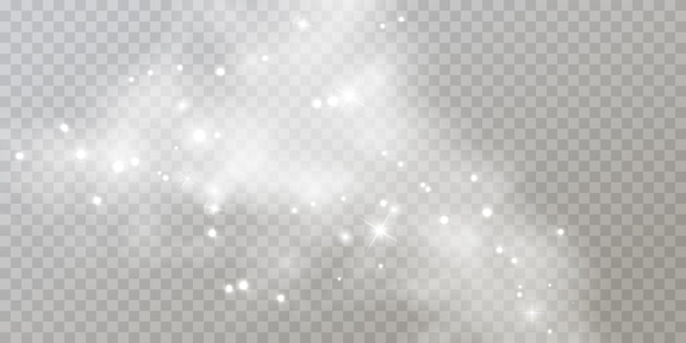 Conjunto de senderos de condensación vectorial Humo