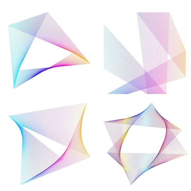 Conjunto de símbolos de elementos de diseño Patrón de círculo de punto de marco de semitono editable sobre fondo blanco Marco de ilustración vectorial eps 10 con puntos negros aleatorios Icono de borde redondo usando texto de puntos de círculo de semitono