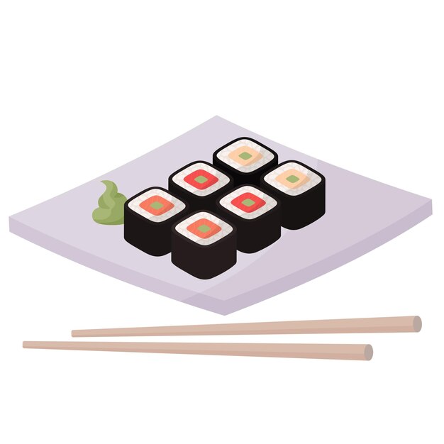 Conjunto de sushi