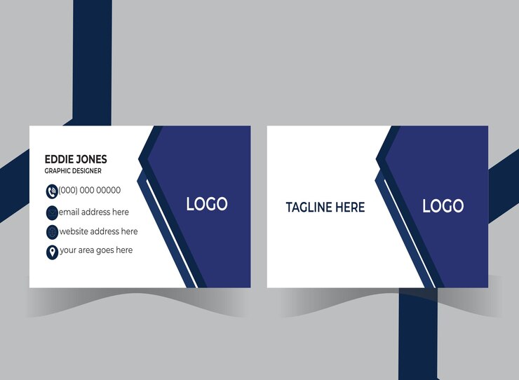un conjunto de tarjetas con el logotipo en la parte superior