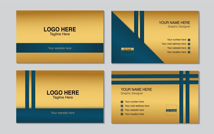 un conjunto de tarjetas de visita con el logotipo de la empresa