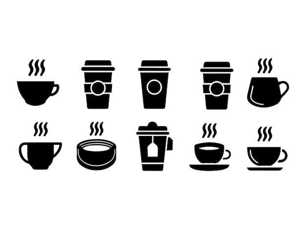 Conjunto de tazas de café