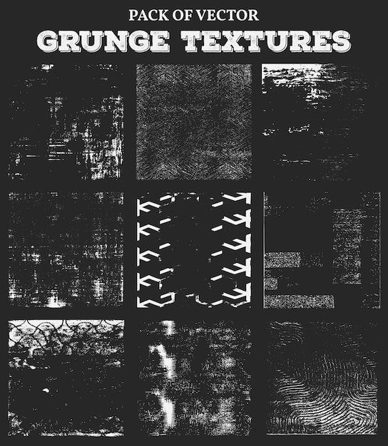 Conjunto de textura angustiada grunge beige