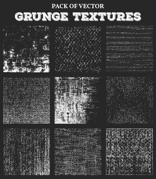 Conjunto de textura angustiada grunge beige