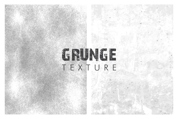 Vector conjunto de texturas de grunge vectorial