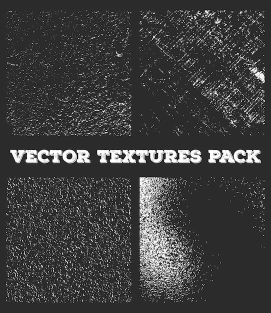 Conjunto de texturas vintage