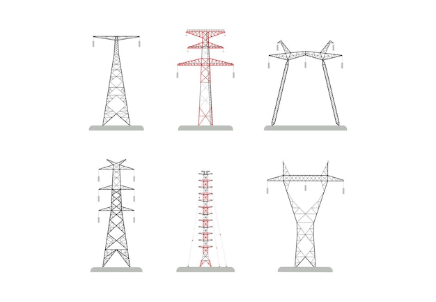 Conjunto de torres de comunicación