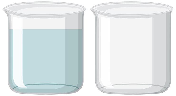 Vector conjunto de vaso aislado