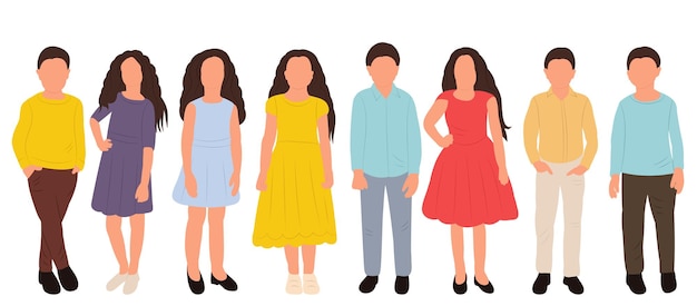 Conjunto de vector de diseño de silueta de corazones