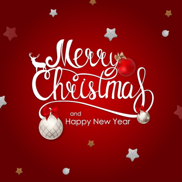 Conjunto de vector de elementos de diseño navideño