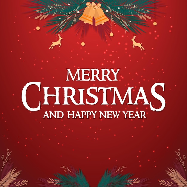 Conjunto de vector de elementos de diseño navideño