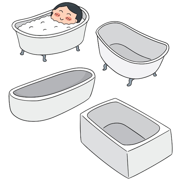 conjunto de vectores de bañera