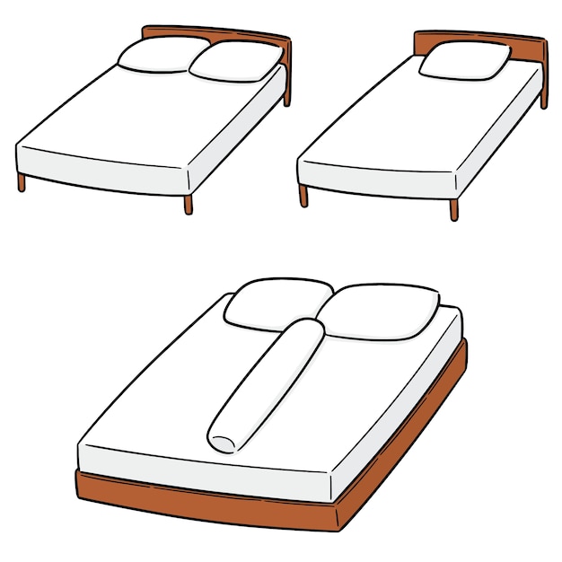 conjunto de vectores de cama