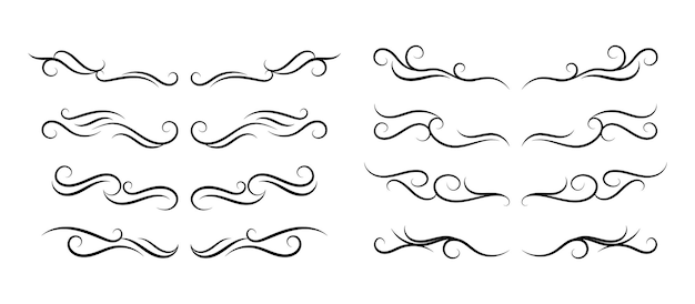 conjunto de vectores de elementos de adorno