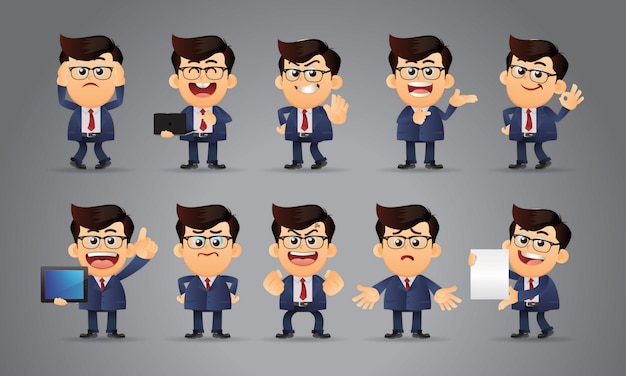 Conjunto de vectores de empresario