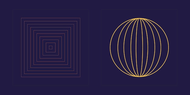Conjunto de vectores de estilo Y2K de objetos Activos gráficos extraordinarios Iconos planos minimalistas