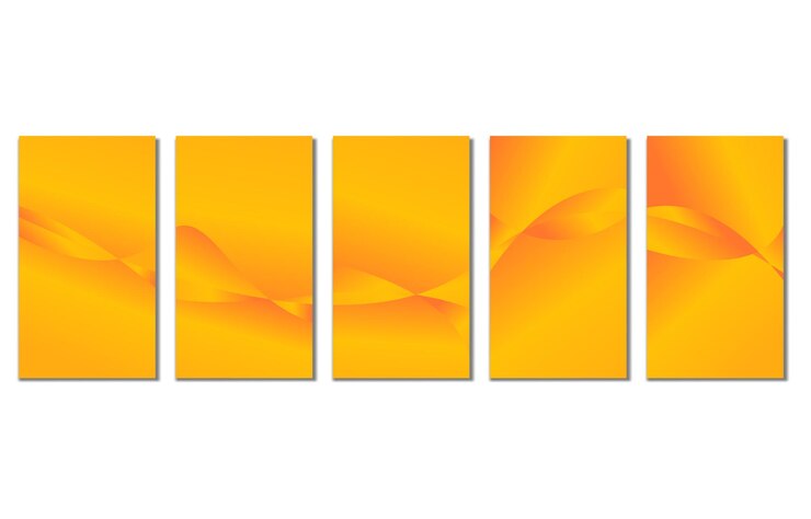 Vector conjunto de vectores de fondo degradado fluido abstracto colorido vector