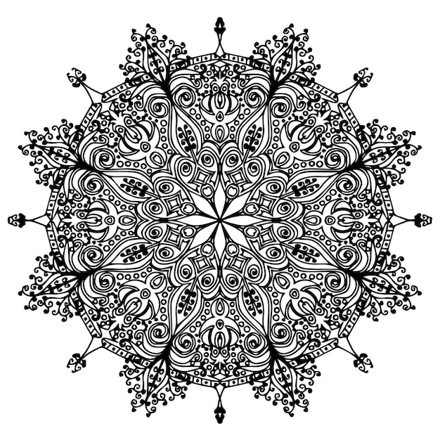 conjunto de vectores gratis de diseño de mandala primum