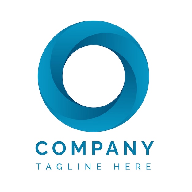 Conjunto de vectores de ideas de diseño de logotipo de empresa