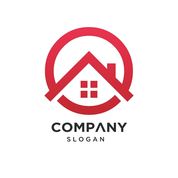 Conjunto de vectores de ideas de diseño de logotipo de empresa