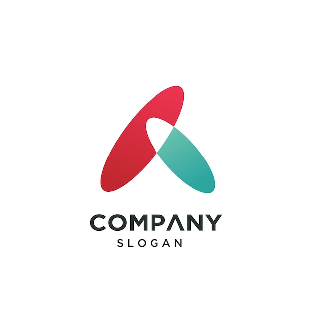 Conjunto de vectores de ideas de diseño de logotipo de empresa