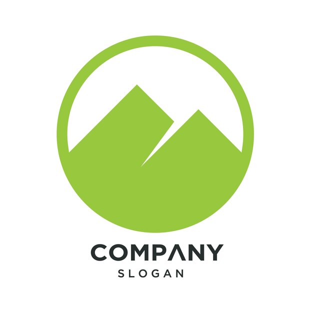 Conjunto de vectores de ideas de diseño de logotipo de empresa