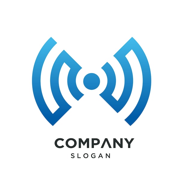 Conjunto de vectores de ideas de diseño de logotipo de empresa