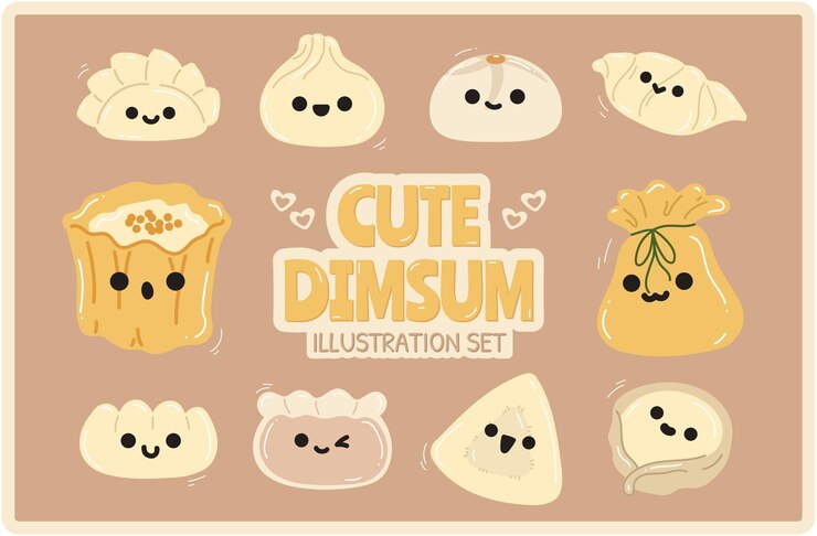 Conjunto de vectores de ilustración de Dimsum