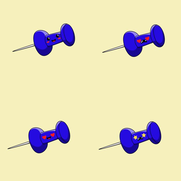 Conjunto de vectores de pasadores