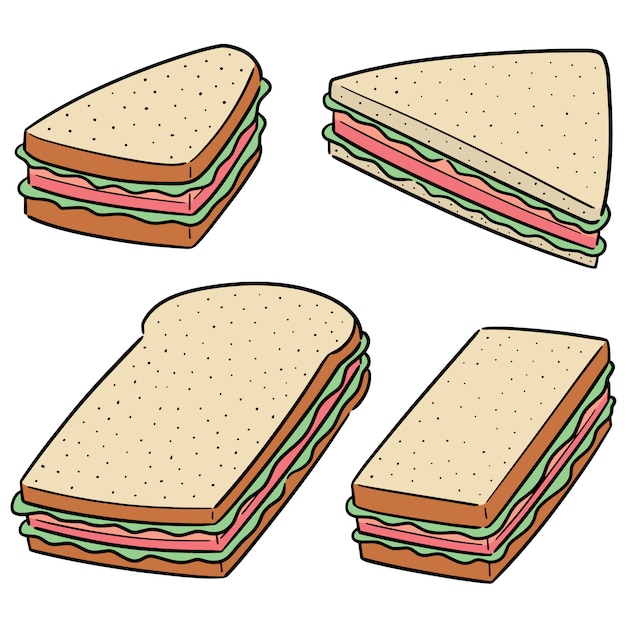 Conjunto de vectores de sándwich