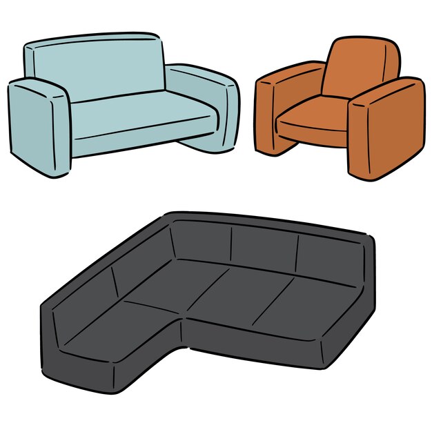 Conjunto de vectores de sofa