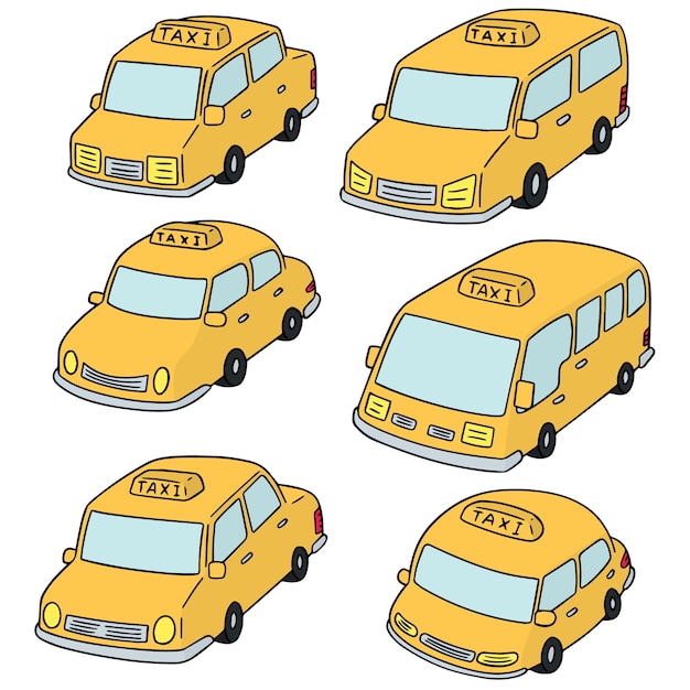 Conjunto de vectores de taxi