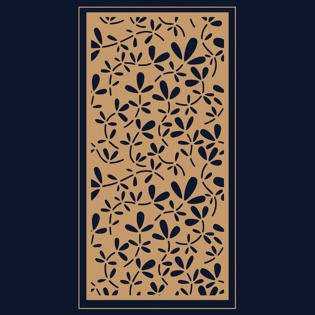 Conjunto vectorial de diseño de jali para gráfico CNC láser de jali