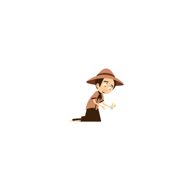 conjunto vectorial de equipos de aventura al aire libre montaña