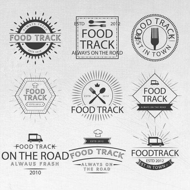 conjunto vectorial de festivales de alimentos