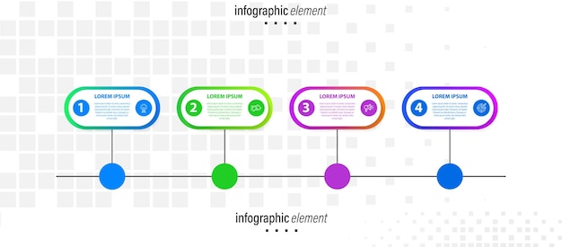 Conjunto vectorial de vectores de infografías empresariales
