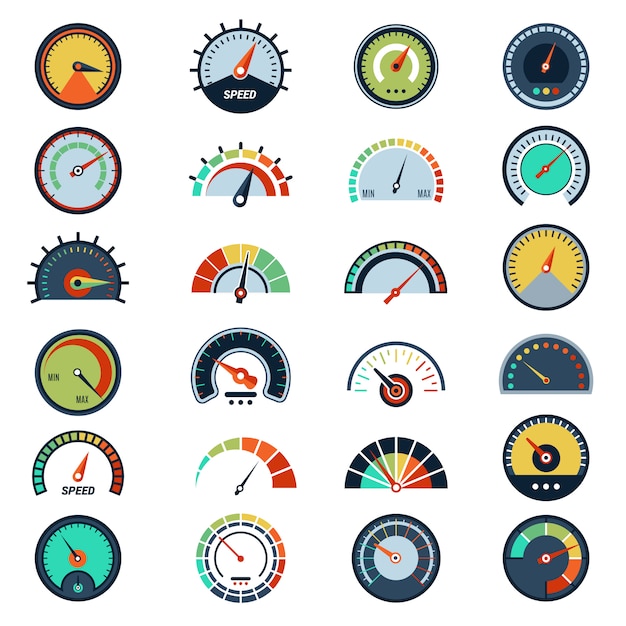 Conjunto de velocímetro. indicador de nivel de calificación de combustible indicador gráfico de puntuación