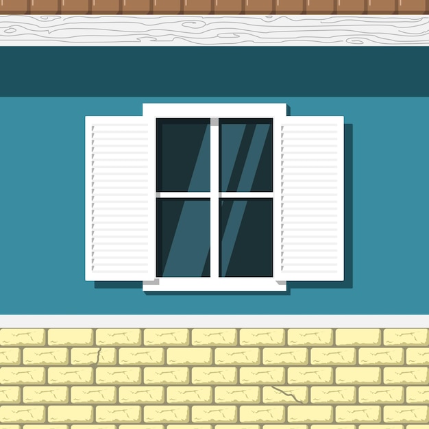 Vector conjunto de ventana