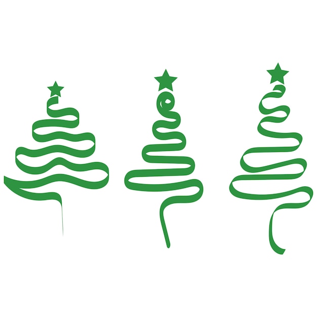 conjuntos de árboles de Navidad