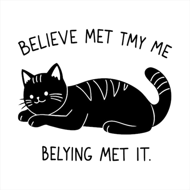 una conmovedora ilustración de un gato gris acostado