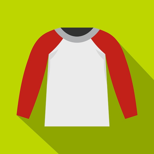 Ícono de chaqueta deportiva Ilustración plana del ícono vectorial de la chaqueta Deportiva para la web