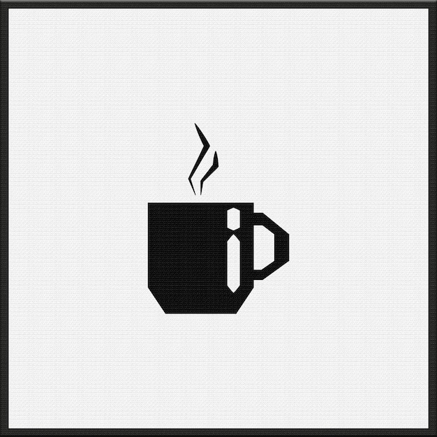 Ícono de logotipo de café