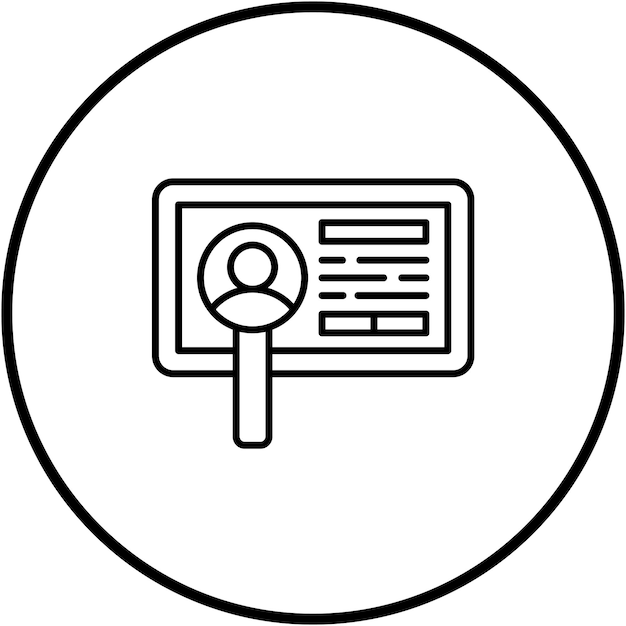 Conozca la imagen vectorial del icono de su cliente Se puede utilizar para los servicios de dinero en línea