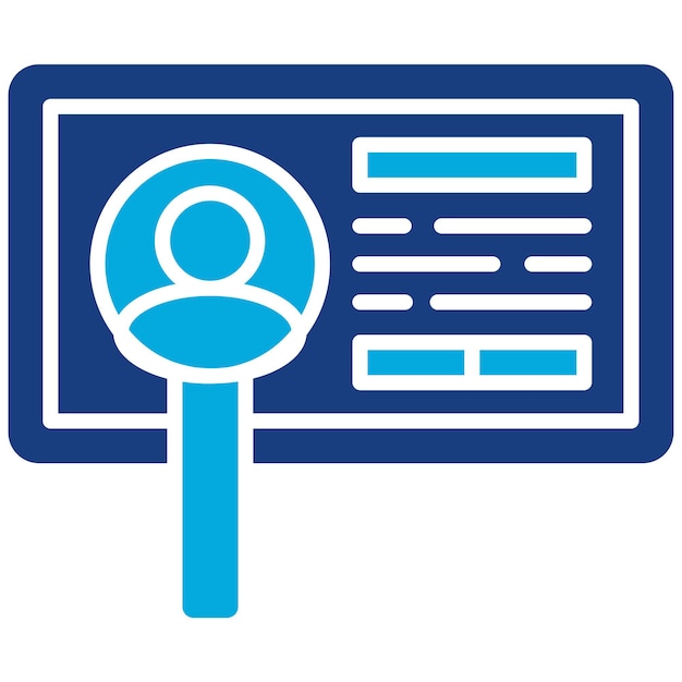 Conozca la imagen vectorial del icono de su cliente Se puede utilizar para los servicios de dinero en línea